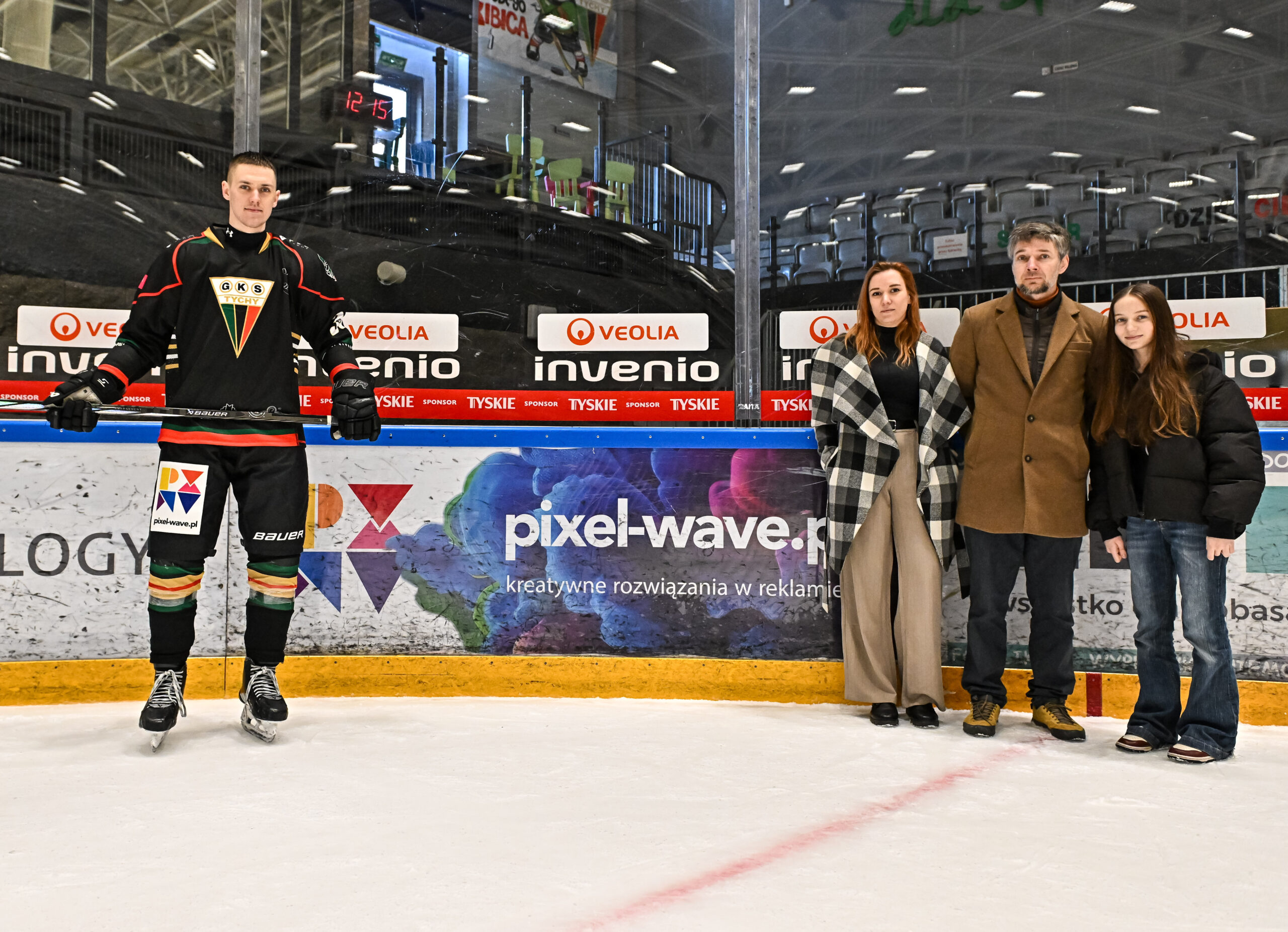 2025.02.10 Tychy
Hokej na lodzie Tauron Hokeja Liga THL Sezon 2024/2025
GKS Tychy - Sponsorzy
N/z {persons}
Foto Lukasz Sobala / PressFocus

2025.02.10 Tychy
Hockey Polish Tauron Hockey League Season 2024/2025
GKS Tychy - Sponsorzy
{persons}
Credit: Lukasz Sobala / PressFocus